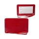 aerial view a red leeman venezia luggage tag, image 1 of 2