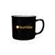 12 oz Cambria Ceramic Mug - Cobalt Blue - Black