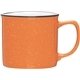 12 oz Cambria Ceramic Mug - Orange