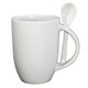 12 oz Ceramic Mug With Spoon