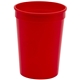 12 oz Smooth Plastic Stadium Cup - Wholesale