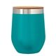 12 oz Vinay Stemless Wine Glass With Bamboo Lid