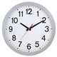 12 Slim Metallic Wall Clock
