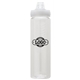 a clear body & clear infuser & clear lid newport 25 oz pet bottle with flip spout infuser