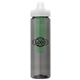 a smoke body & green infuser & clear lid newport 25 oz pet bottle with flip spout infuser