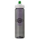 a smoke body & purple infuser & green lid newport 25 oz pet bottle with flip spout infuser