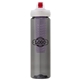 a smoke body & purple infuser & red lid newport 25 oz pet bottle with flip spout infuser