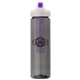 a smoke body & purple infuser & purple lid newport 25 oz pet bottle with flip spout infuser