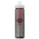 a smoke body & red infuser & clear lid newport 25 oz pet bottle with flip spout infuser