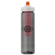 a smoke body & red infuser & orange lid newport 25 oz pet bottle with flip spout infuser