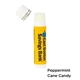a peppermint candy cane uva / uvb protection artisan lip balm spf15