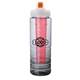 a smoke body & red ice stick & orange lid 26 oz pet bottle with flip spout ice stick