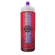 a red body & navy ice stick & purple lid 26 oz pet bottle with flip spout ice stick