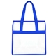 aerial view a blue the wrigley stadium tote, image 1 of 4