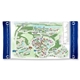 aerial view a white full color beach towel - 30 x 60 - 10lbs./ doz, image 1 of 2