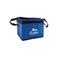 aerial view a reflex blue non - woven lunch cooler bag, image 1 of 2