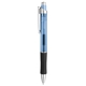 aerial view a carolina blue albany rubber grip gel ink click pen, image 1 of 2
