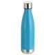 aerial view a aqua blue prism 17 oz vacuum insulated stainless steel bottle, image 1 of 2