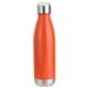 aerial view a orange prism 17 oz vacuum insulated stainless steel bottle, image 1 of 2