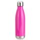 aerial view a pink prism 17 oz vacuum insulated stainless steel bottle, image 1 of 2