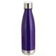 aerial view a purple prism 17 oz vacuum insulated stainless steel bottle, image 1 of 2