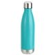 aerial view a teal prism 17 oz vacuum insulated stainless steel bottle, image 1 of 2