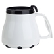 aerial view a white palisade 16 oz desk mug, image 1 of 2