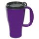aerial view a purple polyproylene seafarer 16 oz mug, image 1 of 2