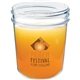 a clear 4oz plastic mason jar sampler