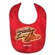 aerial view a white premium poly cotton bibs, image 1 of 3