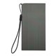 aerial view a gunmetal 3000 mah vivid power bank, image 1 of 2