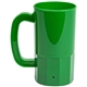 aerial view a kelly green 14 oz single wall beer stein - 14 oz., image 1 of 3