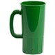 a kelly green 22 oz single wall stein mug