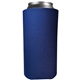 a royal blue foamzone collapsible 16 oz can cooler