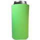 a lime green foamzone collapsible 16 oz can cooler