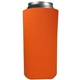 a orange foamzone collapsible 16 oz can cooler