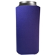 a purple foamzone collapsible 16 oz can cooler