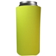 a yellow foamzone collapsible 16 oz can cooler