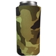 a tan camo foamzone collapsible 16 oz can cooler