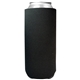a black foamzone collapsible 24 oz can cooler