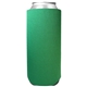 a kelly green foamzone collapsible 24 oz can cooler