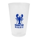 aerial view a frosted 24 oz frost - flex reusable stadium cup, image 1 of 2