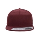 aerial view a maroon flexfit - 110(r) snapback cap - colors, image 1 of 3