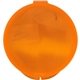 aerial view a orange ear protection in round case, image 1 of 2