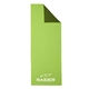 aerial view a lime green cooling sweat - absorbent towel, image 1 of 3