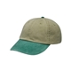 a khaki/ forest adams headwear - optimum pigment - dyed dad hat