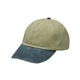 a khaki/ navy adams headwear - optimum pigment - dyed dad hat