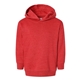 aerial view a vintage red rabbit skins toddler pullover fleece hoodie - all, image 1 of 3