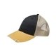 a blk/ mstrd/ tan adams distressed ollie cap - all