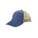 a royal/ tan adams distressed ollie cap - all